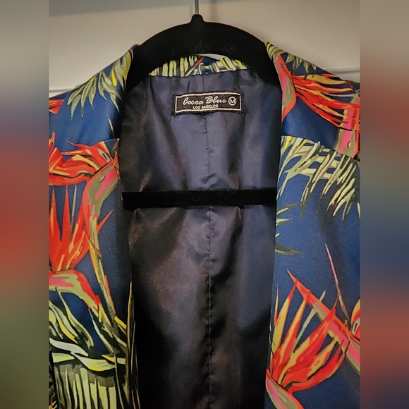 Blazer Vest, Medium, Tropical - Picture 2 of 3